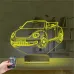 Beetle Vosvos Araba Kişiye Özel 3D Lamba - Masa Gece Lambası