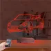 Beetle Vosvos Araba Kişiye Özel 3D Lamba - Masa Gece Lambası