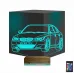 Spor Araba Bmw Kişiye Özel 3D Lamba - Masa Gece Lambası