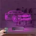 Spor Araba Camaro Kişiye Özel 3D Lamba - Masa Gece Lambası