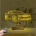 Spor Araba Camaro Kişiye Özel 3D Lamba - Masa Gece Lambası