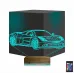 Spor Araba Chevrolet Kişiye Özel 3D Lamba - Masa Gece Lambası