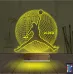 Basketbol Nba Jordan Kişiye Özel 3D Lamba - Masa Gece Lambası