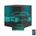Araba Bmw 4.20 Kişiye Özel 3D Lamba - Masa Gece Lambası