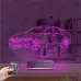 Araba Bmw 4.20 Kişiye Özel 3D Lamba - Masa Gece Lambası
