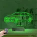 Araba Bmw 4.20 Kişiye Özel 3D Lamba - Masa Gece Lambası