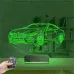 Araba Bmw M8 Kişiye Özel 3D Lamba - Masa Gece Lambası