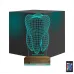 Diş Hekimi Hediye Kişiye Özel 3D Lamba - Masa Gece Lambası