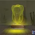Diş Hekimi Hediye Kişiye Özel 3D Lamba - Masa Gece Lambası