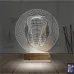 Diş Hekimi Hediye Kişiye Özel 3D Lamba - Masa Gece Lambası