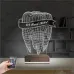 Diş Hekimi Hediye Kişiye Özel 3D Lamba - Masa Gece Lambası