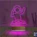 Dj Mixer Kişiye Özel 3D Lamba - Masa Gece Lambası
