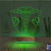 Doktor Tıp Logo Kişiye Özel 3D Lamba - Masa Gece Lambası