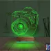 Fotoğraf Makinesi Fotoğrafçı Kişiye Özel 3D Lamba - Masa Gece Lambası
