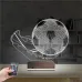 Futbol Topu Krampon Futbolcu Kişiye Özel 3D Lamba - Masa Gece Lambası