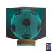 Futbol Topu Futbolcu Taraftar Kişiye Özel 3D Lamba - Masa Gece Lambası