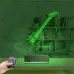 Elektro Gitar Müzik Kişiye Özel 3D Lamba - Masa Gece Lambası