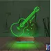 Klasik Gitar Müzik Kişiye Özel 3D Lamba - Masa Gece Lambası
