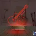 Klasik Gitar Müzik Kişiye Özel 3D Lamba - Masa Gece Lambası