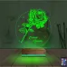 Gül Canım Annem Kişiye Özel 3D Lamba - Masa Gece Lambası