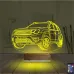 Araba Jeep Duster Kişiye Özel 3D Lamba - Masa Gece Lambası