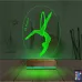 Jimnastik Kişiye Özel 3D Lamba - Masa Gece Lambası