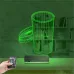 Kahve Kişiye Özel 3D Lamba - Masa Gece Lambası