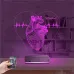 Kalp Doktoru Cerrah Kişiye Özel 3D Lamba - Masa Gece Lambası
