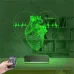 Kalp Doktoru Cerrah Kişiye Özel 3D Lamba - Masa Gece Lambası