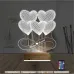 Kalp Sevgiliye Hediye Kişiye Özel 3D Lamba - Masa Gece Lambası