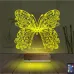 Kelebek Kişiye Özel 3D Lamba - Masa Gece Lambası