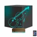 Keman Müzik Enstrüman Kişiye Özel 3D Lamba - Masa Gece Lambası