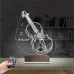Keman Müzik Enstrüman Kişiye Özel 3D Lamba - Masa Gece Lambası