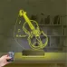 Keman Müzik Enstrüman Kişiye Özel 3D Lamba - Masa Gece Lambası