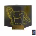 Köpek Golden Kişiye Özel 3D Lamba - Masa Gece Lambası