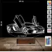 Spor Araba Lamborghini Kişiye Özel 3D Lamba - Masa Gece Lambası