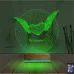 Kalp Melek Sevgiliye Hediye Kişiye Özel 3D Lamba - Masa Gece Lambası