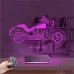 Motosiklet Harley Motor Kişiye Özel 3D Lamba - Masa Gece Lambası