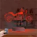 Motosiklet Harley Motor Kişiye Özel 3D Lamba - Masa Gece Lambası