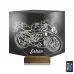 Motosiklet Yarış Motoru Kişiye Özel 3D Lamba - Masa Gece Lambası