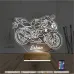 Motosiklet Yarış Motoru Kişiye Özel 3D Lamba - Masa Gece Lambası