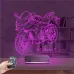Motosiklet Yarış Motoru Kişiye Özel 3D Lamba - Masa Gece Lambası