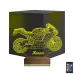 Motosiklet Yarış Motoru Kişiye Özel 3D Lamba - Masa Gece Lambası