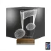 Müzik Nota Müzisyen Kişiye Özel 3D Lamba - Masa Gece Lambası