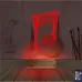 Müzik Nota Müzisyen Kişiye Özel 3D Lamba - Masa Gece Lambası