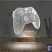 Joystick Oyun Konsolu Kişiye Özel 3D Lamba - Masa Gece Lambası