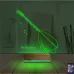 Saz Müzik Nota Kişiye Özel 3D Lamba - Masa Gece Lambası