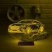 Araba Bentley Kişiye Özel 3D Lamba - Masa Gece Lambası