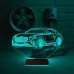 Araba Bentley Kişiye Özel 3D Lamba - Masa Gece Lambası