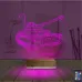 Tank Tankçı Asker Kişiye Özel 3D Lamba - Masa Gece Lambası